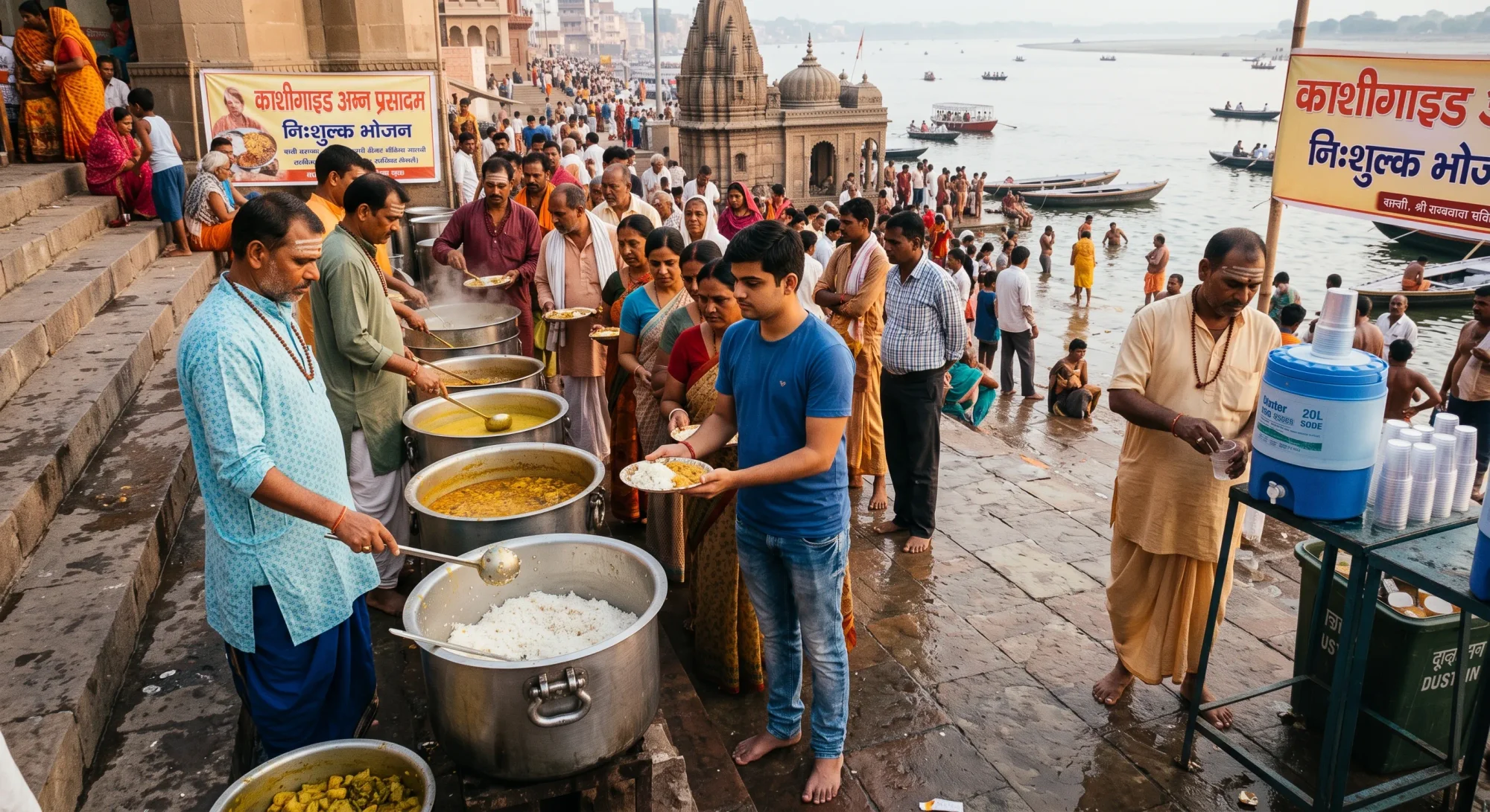 Maha Bhojanam Seva (Full Satvik Meals)